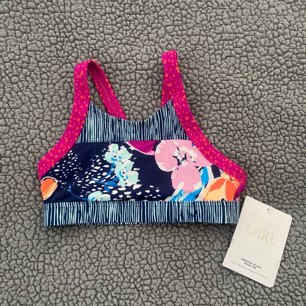 NWT athleta girl bikini top